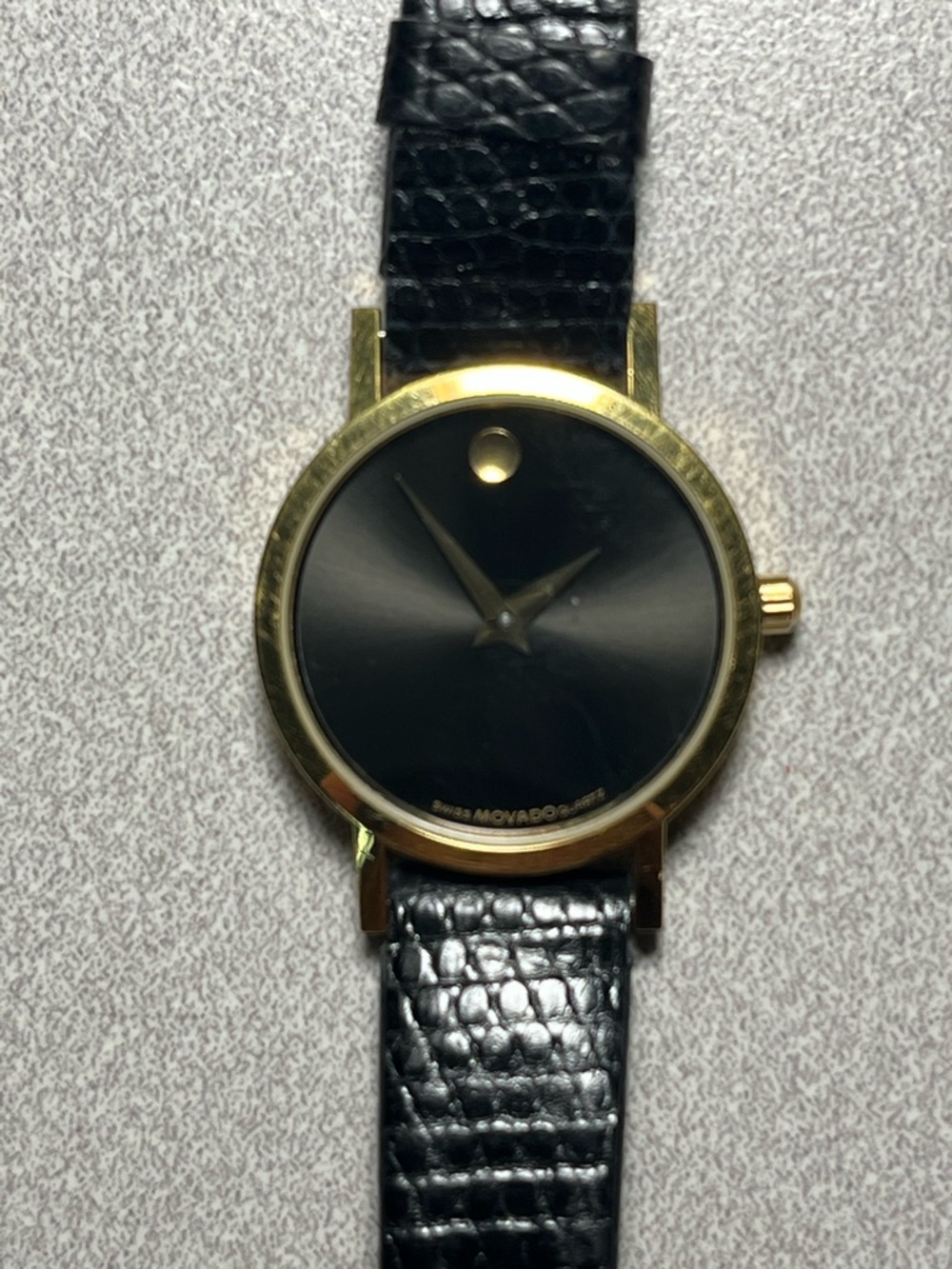 Movado women’s petite beautiful Dial Gold-Tone Museum Watch